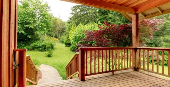 Exterior painting and staining
