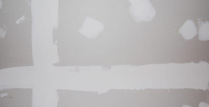 Drywall repair before painting