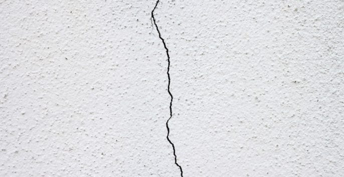 Stucco crack repair